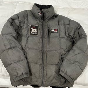 Aspen RLX 24Hours Ski Race Collectors Item Down Parka Jacket Large